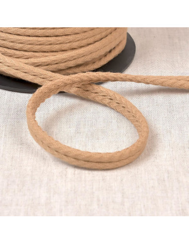 Cordón doble vivo espiguilla - Beige