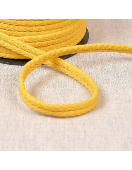 Cordón doble vivo espiguilla - Amarillo oro