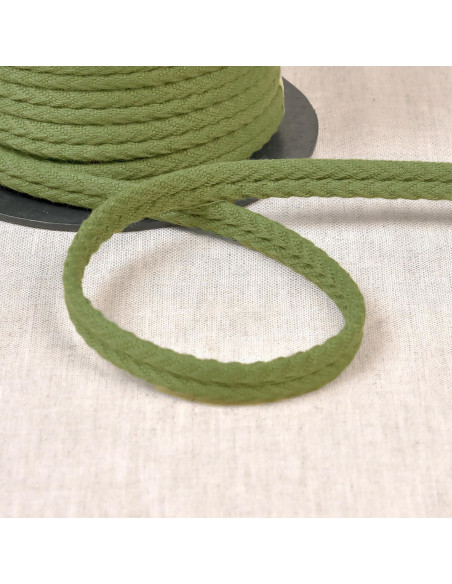 Cordón doble vivo espiguilla - Caqui