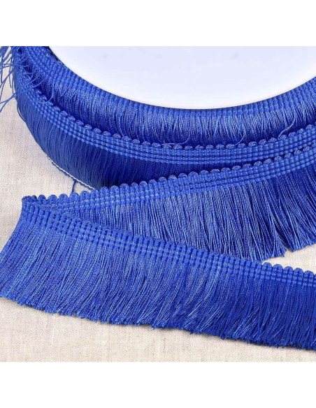 Flequillo grueso 45 mm - Azul rey