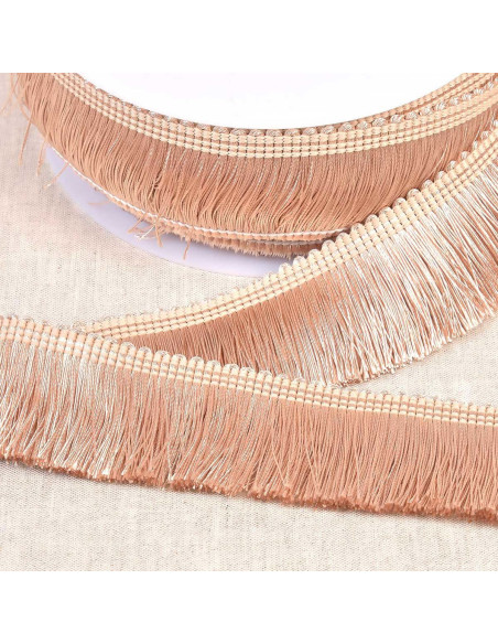 Flequillo grueso 45 mm - Beige