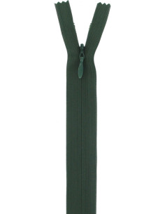Cremallera invisible - Verde liquen