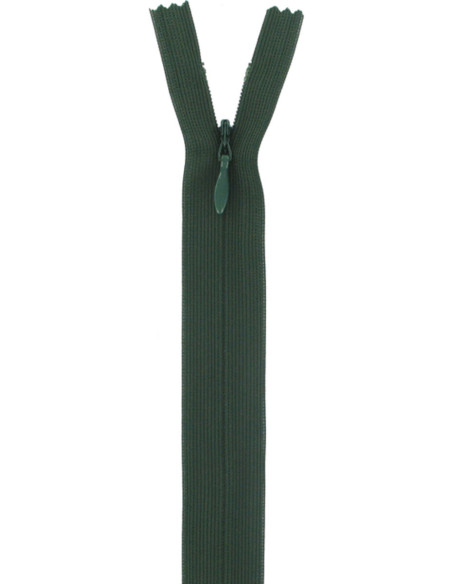 Cremallera invisible - Verde liquen