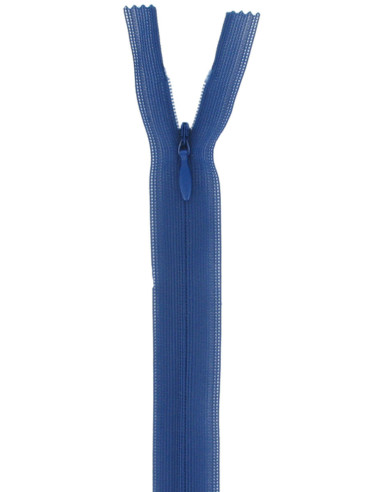 Cremallera invisible - Azul bugatti