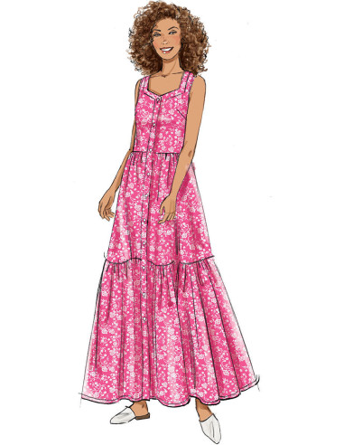 Patrón de vestido - Butterick 6983