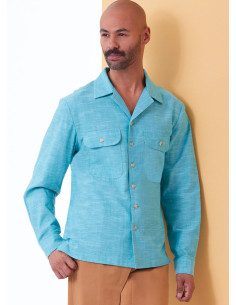 Patrón de camisa - Butterick 6984 2