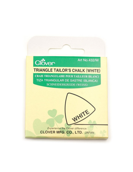 Tiza de sastre Clover - Blanco