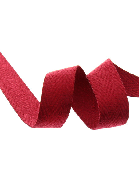 Correa de bolso en espiga - Rojo