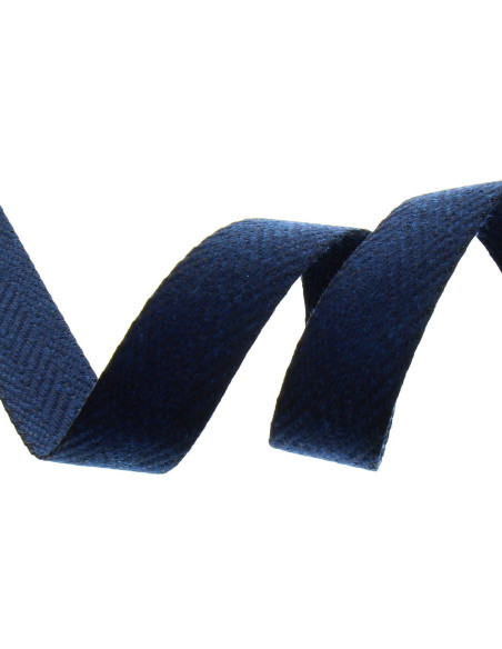 Correa de bolso en espiga - Azul marino