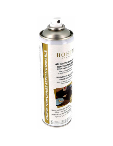 Spray adhesivo textil temporal Bohin - 500 ml