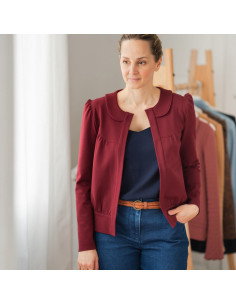 Patrón de chaleco Gemme - Anna Rose patterns