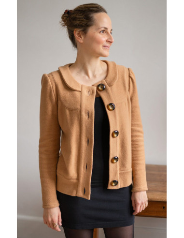 Patrón de chaleco Gemme - Anna Rose patterns