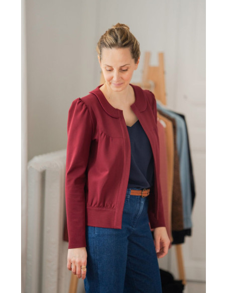 Patrón de chaleco Gemme - Anna Rose patterns