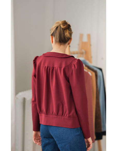 Patrón de chaleco Gemme - Anna Rose patterns
