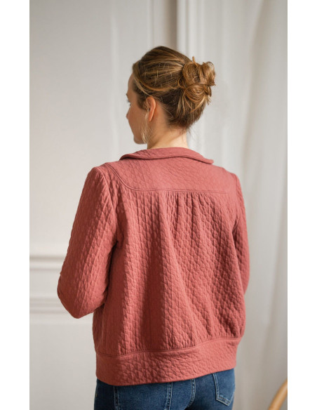 Patrón de chaleco Gemme - Anna Rose patterns