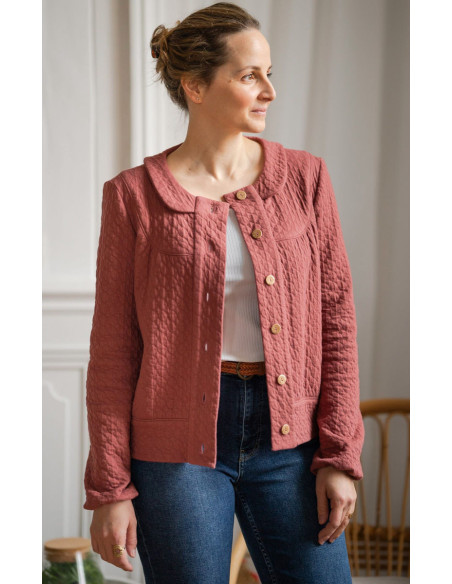Patrón de chaleco Gemme - Anna Rose patterns