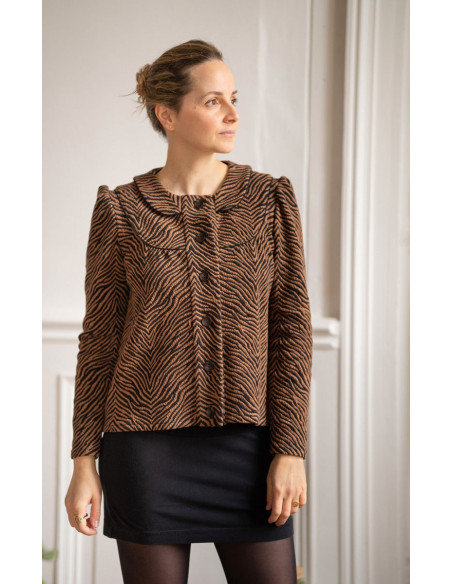 Patrón de chaleco Gemme - Anna Rose patterns