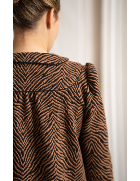Patrón de chaleco Gemme - Anna Rose patterns