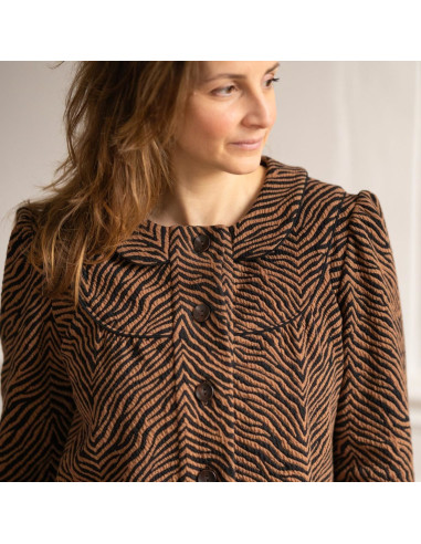 Patrón de chaleco Gemme - Anna Rose patterns