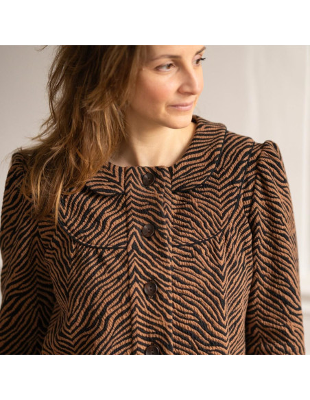 Patrón de chaleco Gemme - Anna Rose patterns