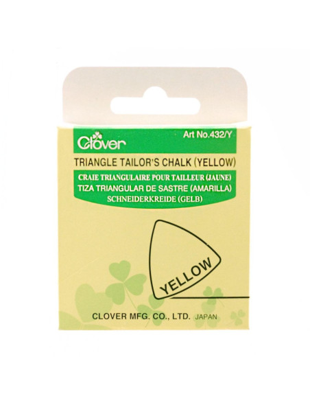 Tiza de sastre Clover - Amarillo