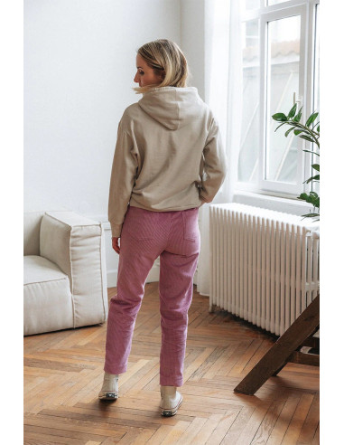 Patrón de sudadera con capucha Lou - Joli Lab