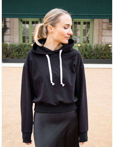 Patrón de sudadera con capucha Lou - Joli Lab