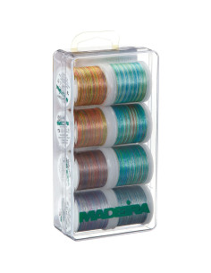 Mini caja de hilos para bordar Polyneon 40 Multicolor Madeira 2