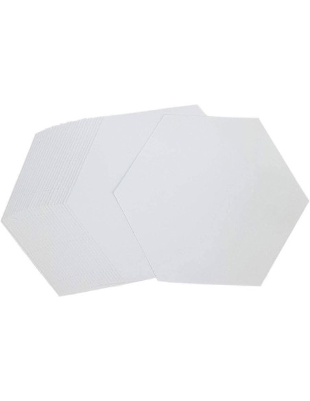 Juego de 100 hexágonos Paper Pieces de 1 pulgada