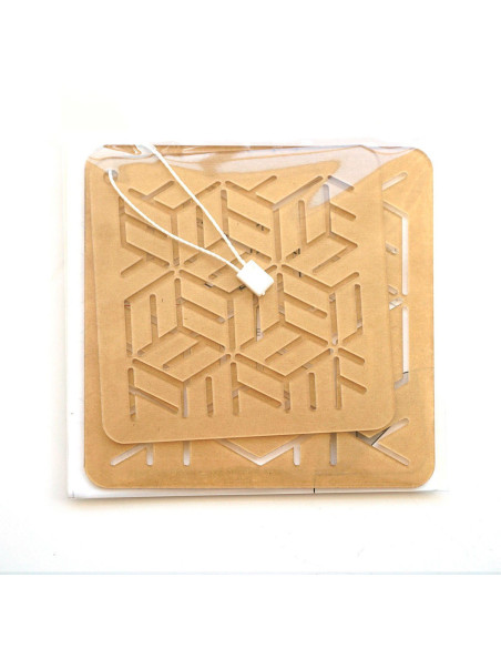 Juego de 2 plantillas para esténcil sashiko - Yose-Gi