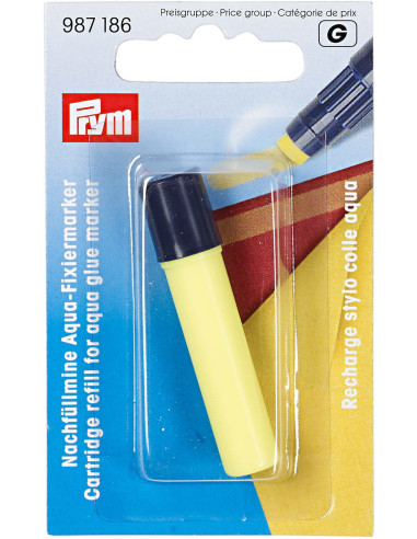Recarga de bolígrafo de pegamento aqua Prym