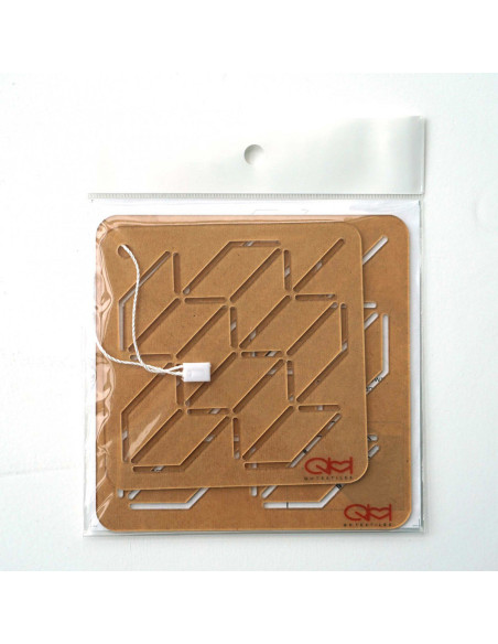 Conjunto de 2 plantillas para esténcil sashiko - Yabane