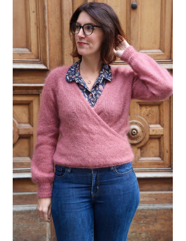 Patrón de tejido - Cache-coeur Naëlle - Lise Tailor