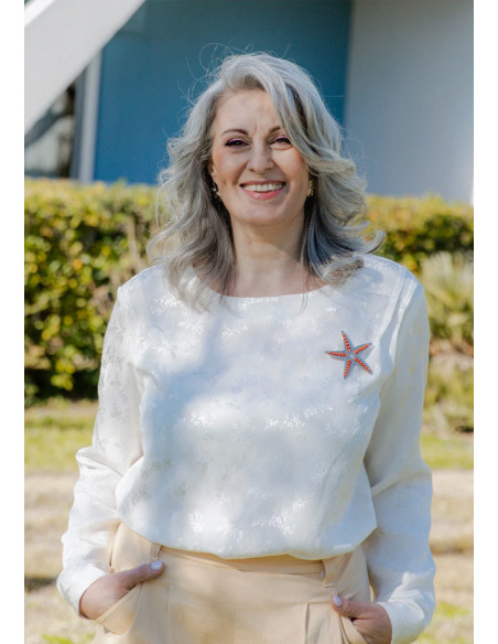 Patrón de blusa Bellini - Maison Fauve