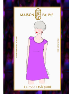 Patrón de vestido Daïquiri - Maison Fauve 2