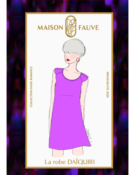 Patrón de vestido Daïquiri - Maison Fauve