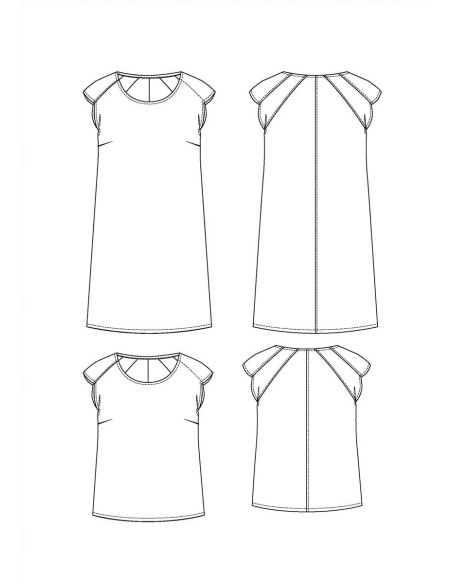 Patrón de vestido Daïquiri - Maison Fauve