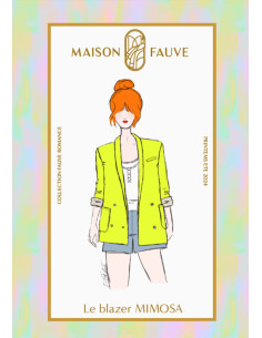 Patrón de blazer Mimosa - Maison Fauve 2