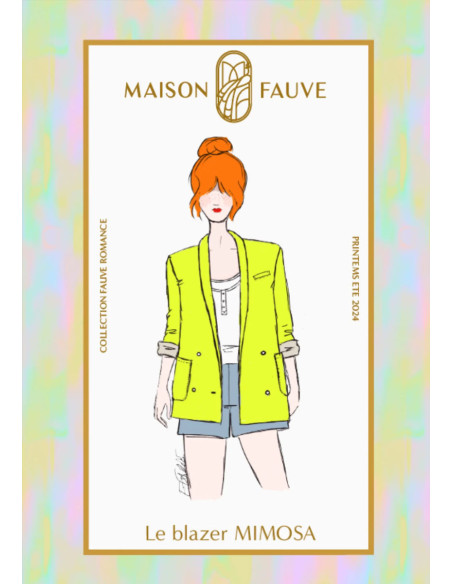 Patrón de blazer Mimosa - Maison Fauve