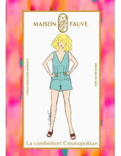 Patrón de mono corto Cosmopolitain - Maison Fauve 2