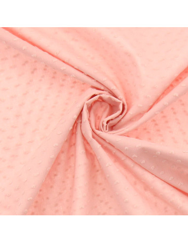 Tejido de algodón plumetis - Rosa