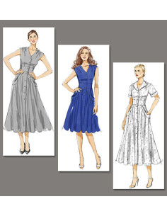 Patrón de vestido - Vogue 8577