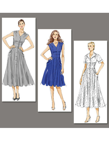 Patrón de vestido - Vogue 8577