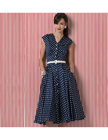 Patrón de vestido - Vogue 8577