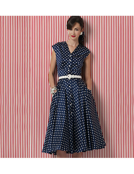 Patrón de vestido - Vogue 8577