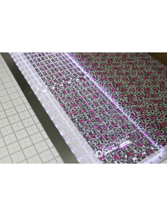 Regla de patchwork luminosa Carolina Moore 6.5 x 24.0 pulgadas 2