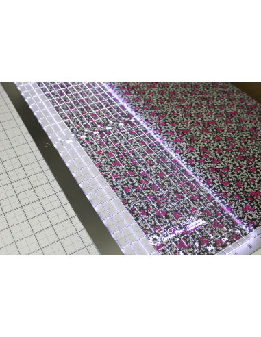 Regla de patchwork luminosa Carolina Moore 6.5 x 24.0 pulgadas
