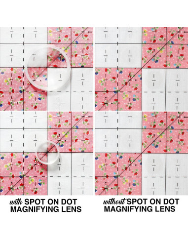 Conjunto de lentes para reglas de patchwork Spot On Dot The Gypsy Quilter