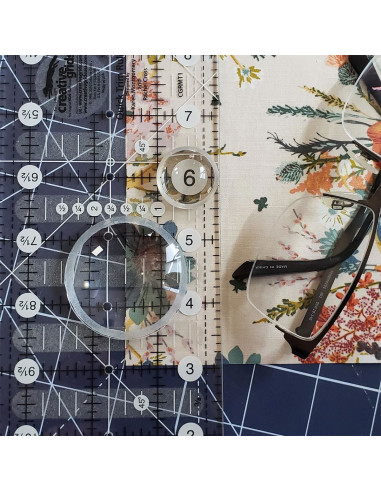 Conjunto de lentes para reglas de patchwork Spot On Dot The Gypsy Quilter
