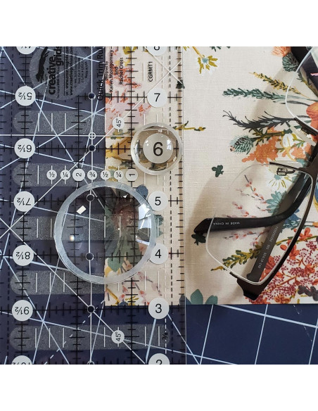 Conjunto de lentes para reglas de patchwork Spot On Dot The Gypsy Quilter